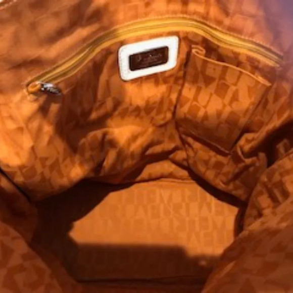 Furla Genuine Leather Handbag w Silver Metal Hardware White Size OS NWOT - Picture 6 of 8